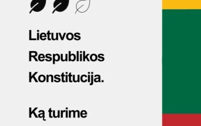 Konstitucija parengta lengvai suprantama kalba ir išversta į lietuvių gestų kalbą